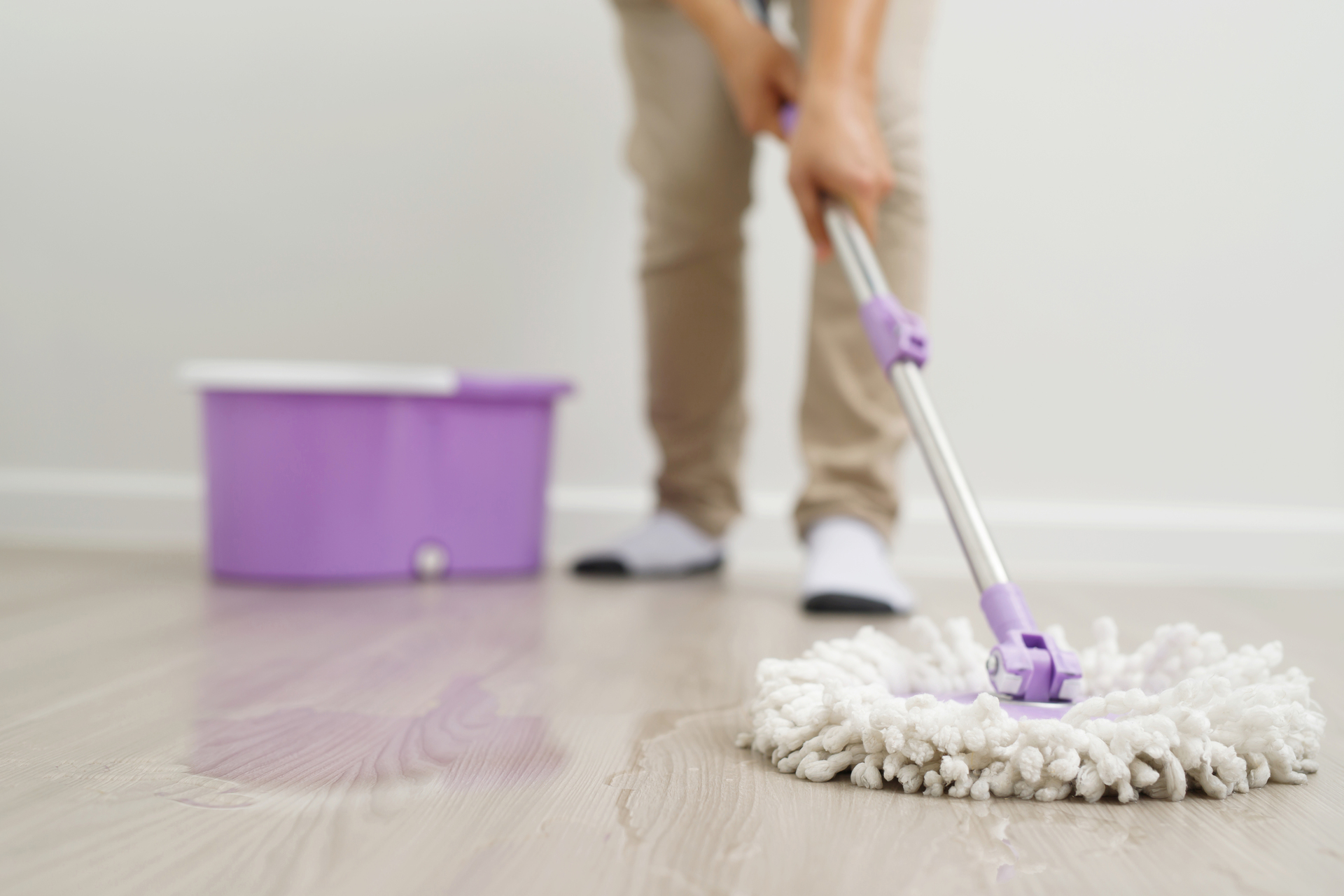 Floor Sanitizing and Cleaning 