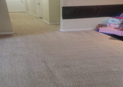 newly cleaned carpet