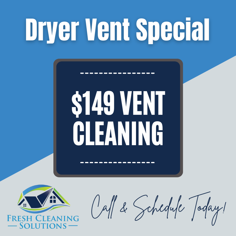 Dryer vent special ad for $149
